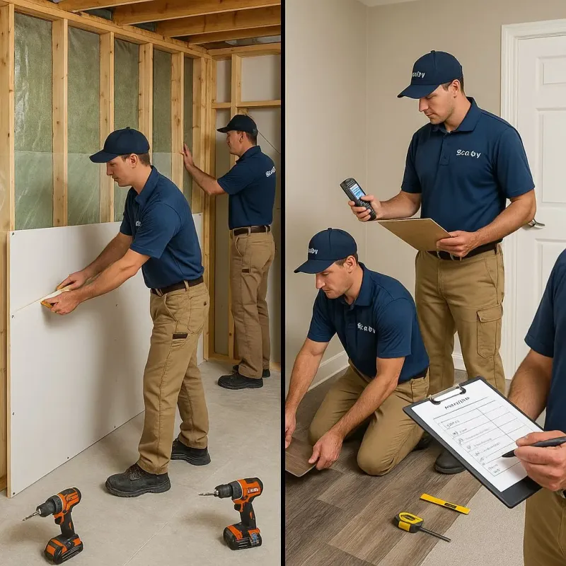 Repairs and Reconstruction process in San Lorenzo, CA