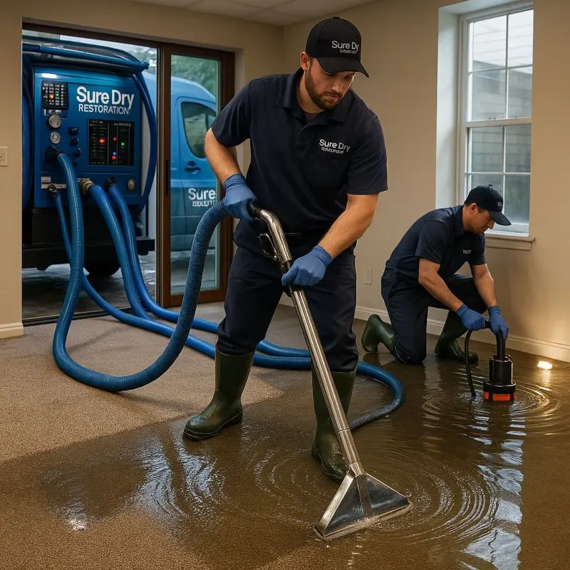 Water Extraction and Removal process in San Lorenzo, CA